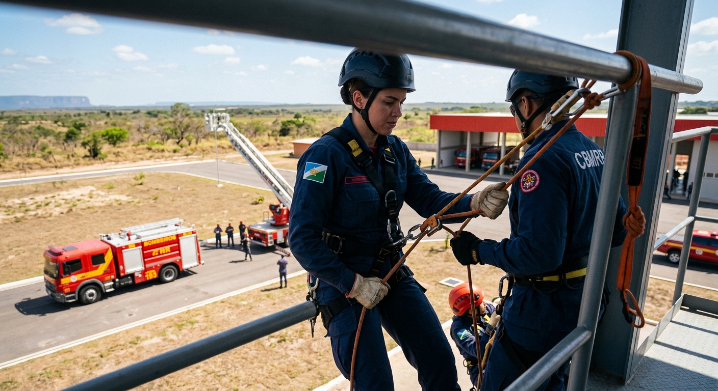 Conheça a Estrutura do Corpo de Bombeiros de Roraima